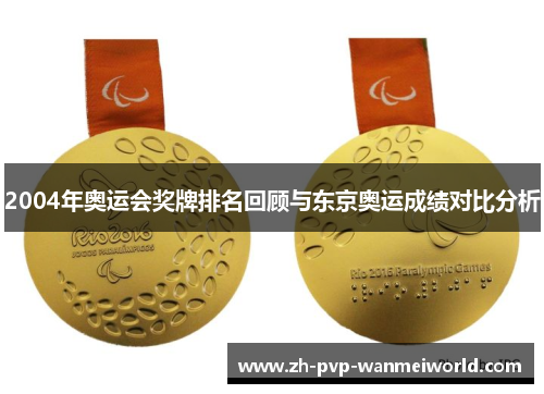 2004年奥运会奖牌排名回顾与东京奥运成绩对比分析